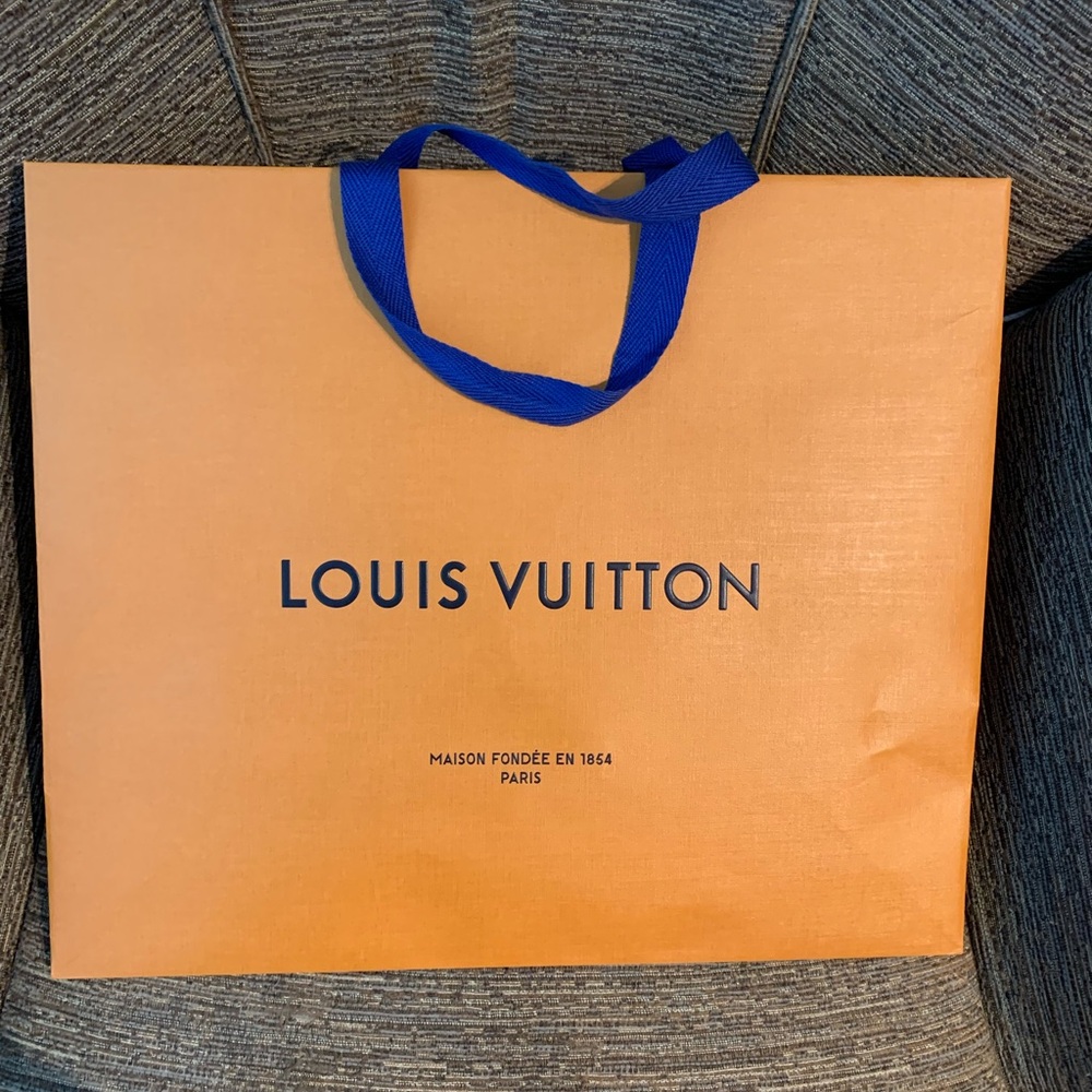 Louis Vuitton paper Bag fresh from boutique